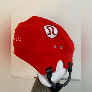 Lululemon Red Fleece Canada Lululemon Hockey Helmet Hat